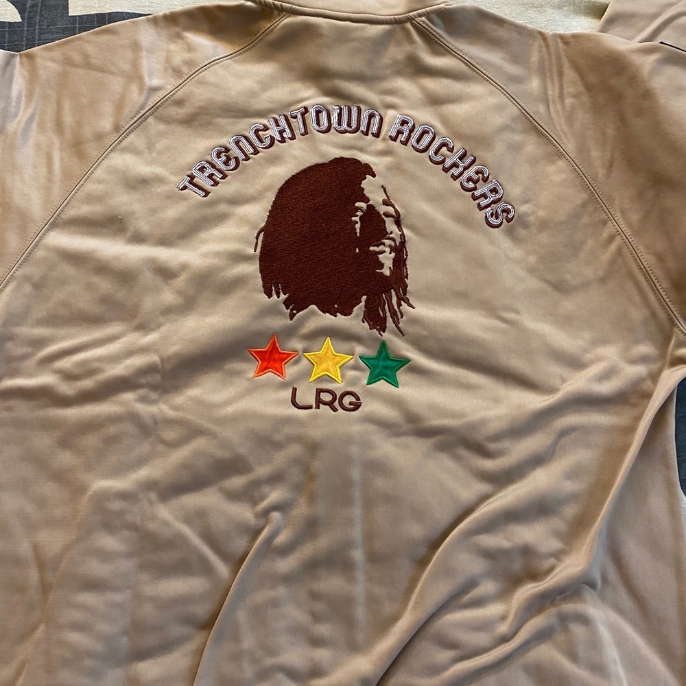 Vintage LRG Trenchtown Rockers track jacket